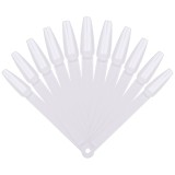 Paletar Unghii Evantai 50 de Poziții, Transparent