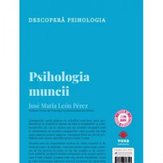 Psihologia muncii (Vol. 22) - Hardcover - José María León Pérez - Litera