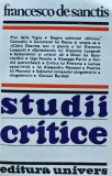 Cumpara ieftin Studii critice - 1982 - Francesco De Sanctis ($U141)