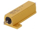Rezistor bobinat cu radiator 220&Omega; 50W &plusmn;5%