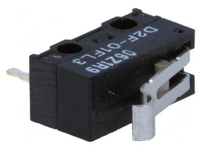 Micro&amp;icirc;ntrerupător SNAP ACTION SPDT 1A/125VAC 0,1A/30VDC D2F foto