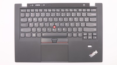 Carcasa superioara cu tastatura palmrest Laptop, Lenovo, ThinkPad X1 Carbon 1st Gen Type 34XX, 3433, 3444, 3446, 3448, 3460, 00HT000, 00HT038, 04W2794 foto