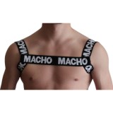 MACHO - DOUBLE BLACK HARNESS, MACHO UNDERWEAR
