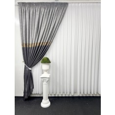 Draperie Luxor, gri