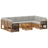vidaXL Seturi de canapele Lemn Solid de Acacia 3384862