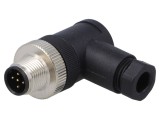 Mufă M12 5 PIN tată Profibus pe cablu IP65/IP67 60V 4A
