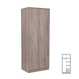 Cumpara ieftin Dulap Miami 80x205 cm stejar York-stejar York