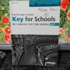 Cambridge English Key for Schools. Key english test for schools, 2013, 090