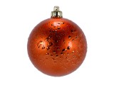 Glob de Craciun 150mm oranj decor Roua, ARBLOOM