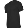 Tricou Bumbac Elastic / Negru - L
