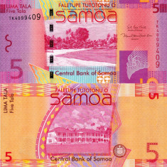 SAMOA 5 tala 2008 UNC!!!