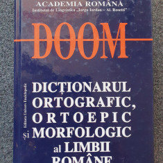 DOOM - Dictionarul ortografic, ortoepic si morfologic al limbii romane