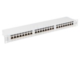 Patch Panel LANBERG Alb 24 Porturi Cat 6a Standard 19 RACK