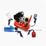 Compresor Aer 50L 1,5Kw 8 Bar plus 5 Accesorii