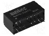 Convertor de tensiune, DC-DC, intrare 18...36V DC, iesire 5V DC, putere 3W, AIMTEC - AM3G-2405SZ