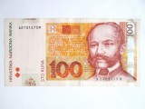 Croația 100 Kuna 2002,bancnota din imagini