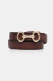 Answear Lab curea de piele culoarea maro