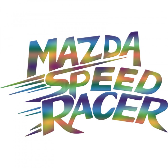 Sticker Mazda Speed Racer , Autocolant Sport Tuning pentru Fanii Mazda