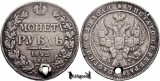 1842 СПБ АЧ, 1 Ruble - Nicolae I - Imperiul Rus, Europa, Argint