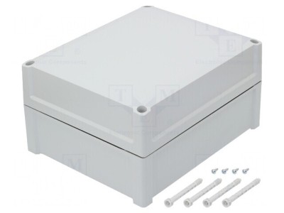 Carcasă Universală TEMPO ABS Gri 239x289x147mm foto