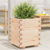 Cumpara ieftin Jardinieră de grădină, 40x40x49,5 cm, lemn masiv de pin