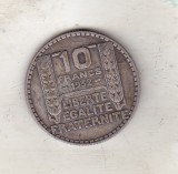 bnk mnd Franta 10 francs 1932 - argint