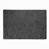 Covor blanita Heinner Dover 160x230 cm Negru, Poliester, Spate Antiderapant