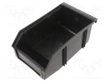 Cuvă ESD 160mm x 98mm x 70mm electroconductor STATICTEC