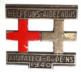II.047 INSIGNA ELVETIA CRUCEA ROSIE 1940, Europa