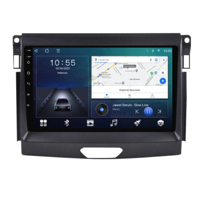 Navigatie dedicata cu Android Ford Ranger dupa 2015 fara navigatie originala, foto