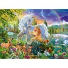 Puzzle Printesa Si Unicorn, 200 Piese Starline, Ravensburger
