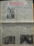 Ziarul Timpul, 4 august 1940, fondator Grigore Gafencu