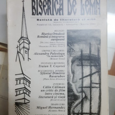 Biserica de lemn, Revistă de literatură și artă, Nr. 12 , 2006