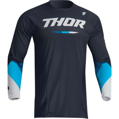 MBS Tricou copii motocross/enduro Thor Pulse Tactic, albastru, XL, Cod Produs: 29122202PE foto