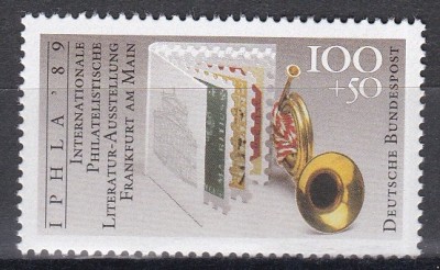 Germania 1989 - Expoziția internațională filatelică &amp;bdquo;IPHLA &amp;#039;89&amp;rdquo;, MNH foto