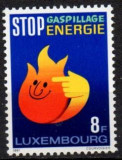 LUXEMBURG 1981, Grafica, Economisirea energiei, MNH, serie neuzata