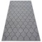 Covor Sense Micro 81220 Trellis argintiu si antracit Trellis, 200x290 cm