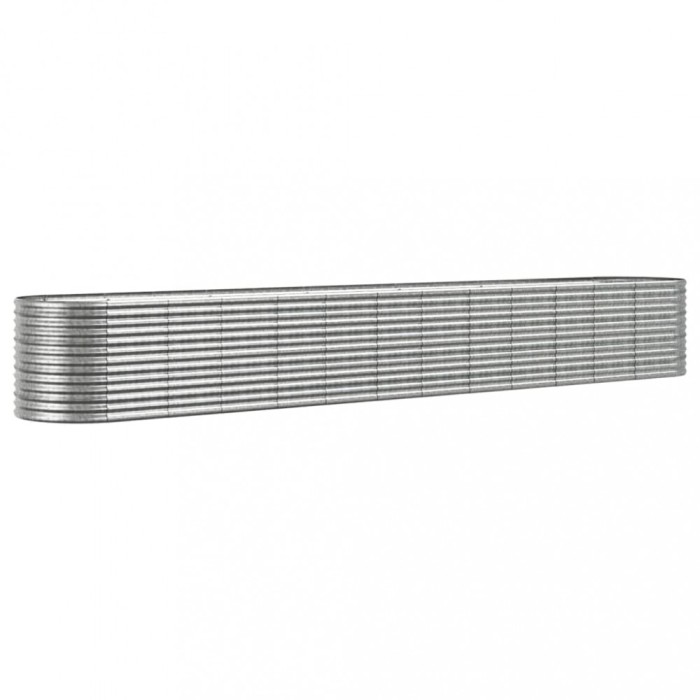 Strat inaltat gradina 512x80x68 cm otel vopsit electrostatic