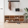 VidaXL Pantofar, stejar sonoma, 131x35x50 cm, lemn compozit 831849