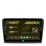 Navigatie Skoda Superb 2 (2008-2015), Android 12, E-Octacore 2GB RAM + 32GB ROM, 10.1 Inch - AD-BGE10002+AD-BGRKIT043
