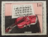 BC309, Franta 1965, serie arta, muzica, picturi