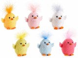 Cumpara ieftin Set 6 figurine Puisori textil 6.5x4x7 cm