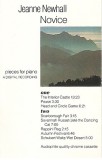 Jeanne Newhall - Novice (Pieces For Piano), Caseta audio