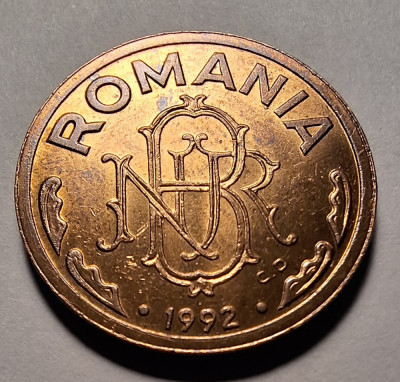 Moneda 1 leu 1992 (#4) foto