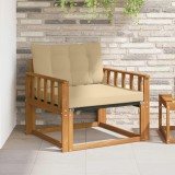 vidaXL Set de canapele de exterior Lemn solid de Acacia și Textilene 3436321