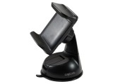 Suport auto negru pentru tabloul de bord și geam, 4-6 inch