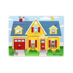 Puzzle cu sunete Casa mea, Melissa and Doug foto