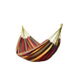 Hamac pentru gradina din bumbac, 240x160 cm, greutate maxim suportata 200 kg, Multicolor, MCT-2147