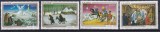 DB1 Zair Craciun 1980 Pictura 4 v. MNH