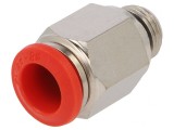 Racord Push-In 1/8&quot; Alamă Nichelată 20bar
